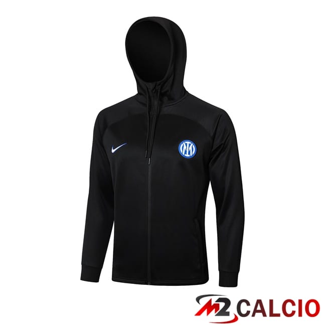 Giacca A Vento Inter Milan Nero 2024/2025