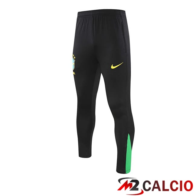 Pantaloni Da Allenamento Brasile Nero 2024/2025