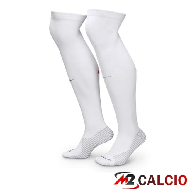 Calzini Calcio Paris PSG Seconda Bianco 2024/2025
