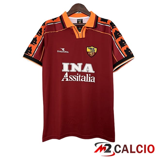 Maglie Calcio AS Roma Retro Prima 1998/1999