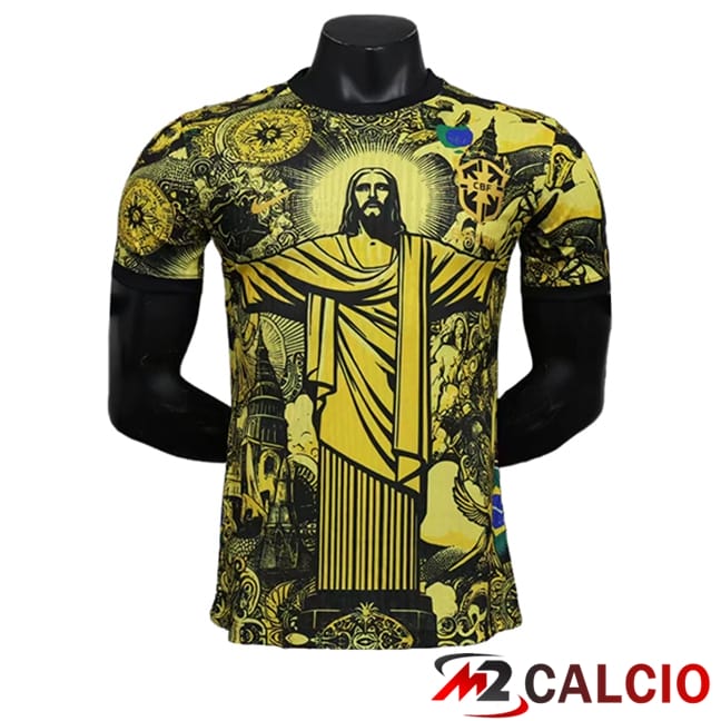 Maglie Calcio Brasile Edizione Speciale Giallo 2024/2025