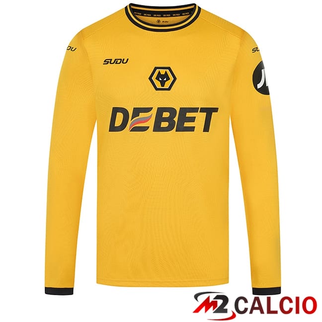 Maglie Calcio Wolves Prima Manica Lunga 2024/2025