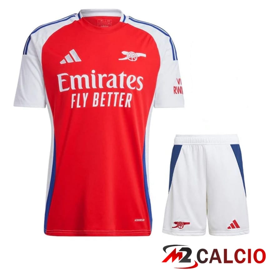 Insieme Maglie Calcio Arsenal Prima + Pantaloncini 2024/2025