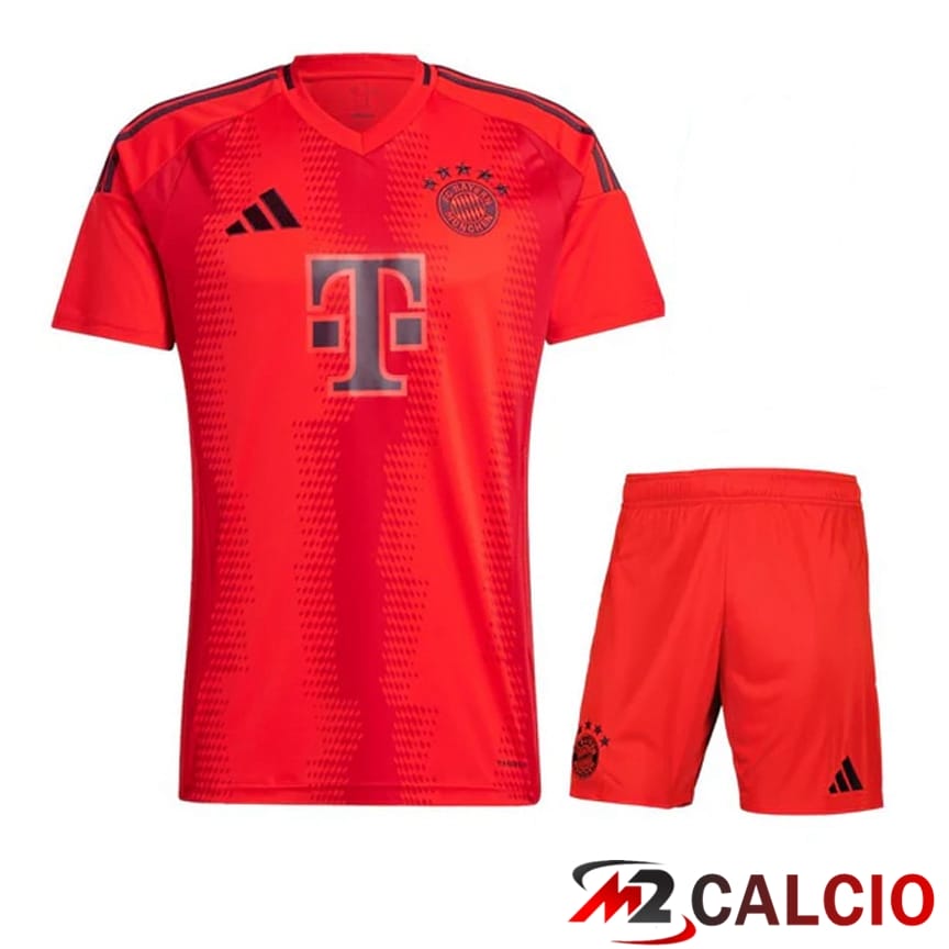 Insieme Maglie Calcio Bayern Monaco Prima + Pantaloncini 2024/2025