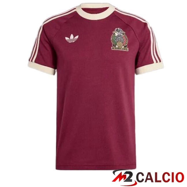Maglie Calcio Messico Retro Seconda Rosso 1985