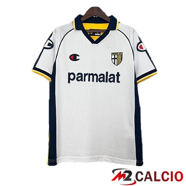 Maglie Calcio Parma Calcio Retro Seconda Bianco 2003-2004