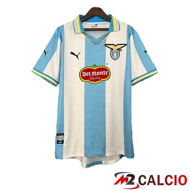 Maglie Calcio SS Lazio Retro Prima Blu Bianco 1999-2000