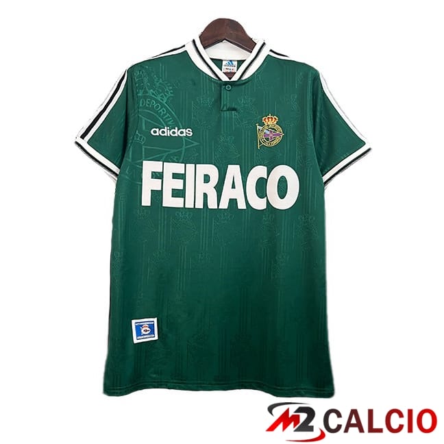 Maglie Calcio Deportivo Alaves Retro Seconda Verde 1999-2000