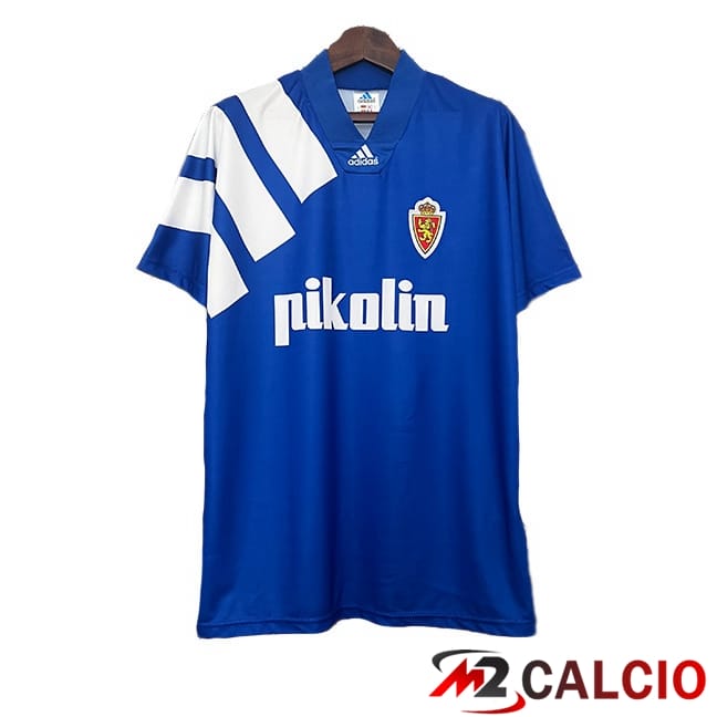 Maglie Calcio Real Zaragoza Retro Seconda Blu 1992-1993