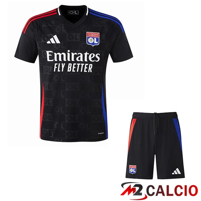 Maglie Calcio Lione Bambino Seconda 2024/2025