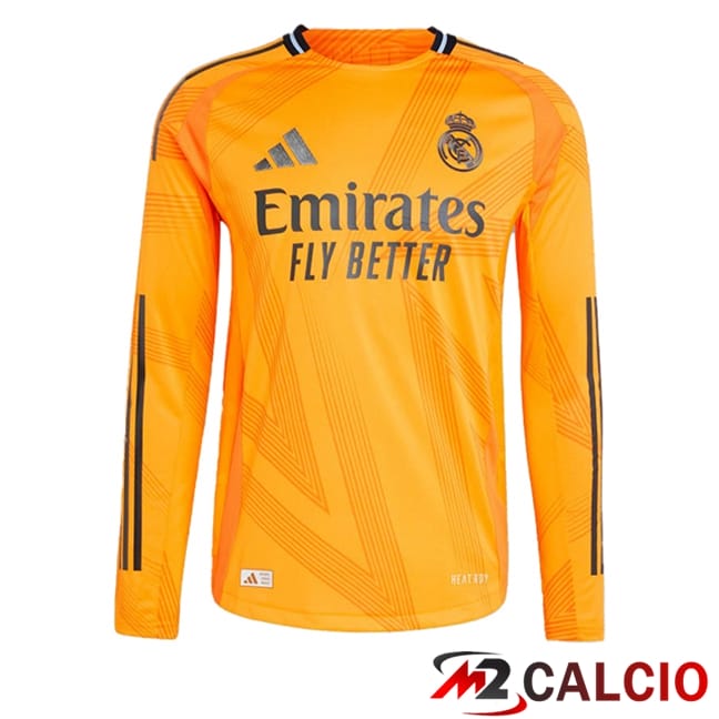 Maglie Calcio Real Madrid Seconda Manica Lunga 2024/2025