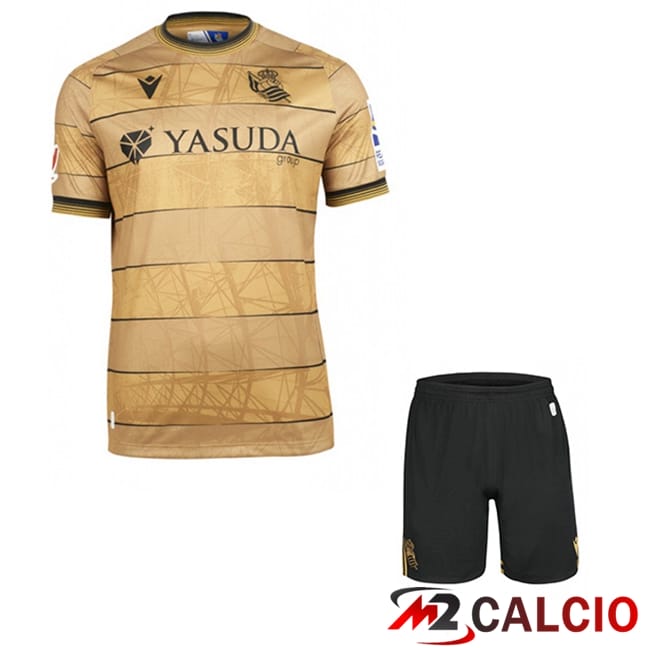 Maglie Calcio Real Sociedad Bambino Seconda 2024/2025