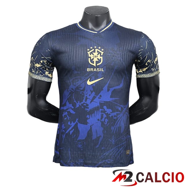 Maglie Calcio Brasile Edizione Speciale Blu Marino 2024/2025