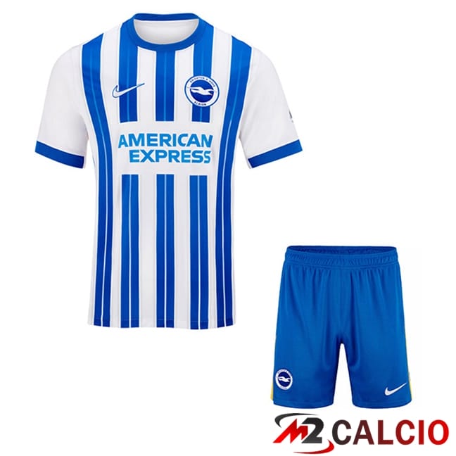 Maglie Calcio Brighton Bambino Prima 2024/2025