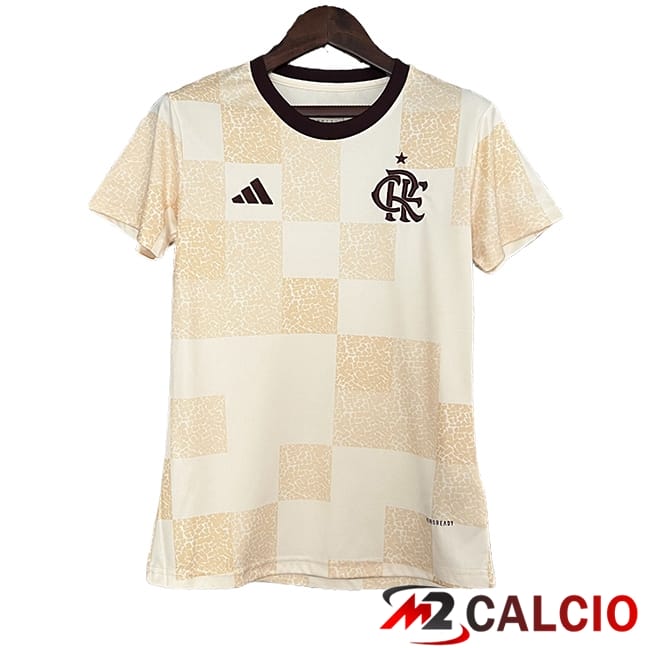 Maglie Calcio Flamengo Donna Edizione Speciale Beige 2024/2025