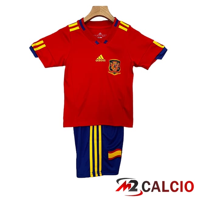 Maglie Calcio Spagna Retro Bambino Prima 2010