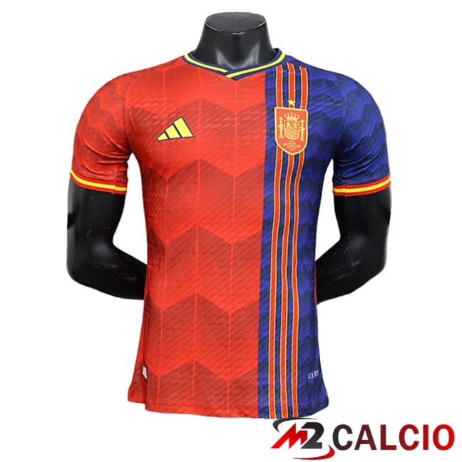 Maglie Calcio Spagna Edizione Speciale Blu/Rosso 2024/2025