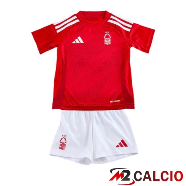 Maglie Calcio Nottingham Forest Bambino Prima Rosso 2024/2025