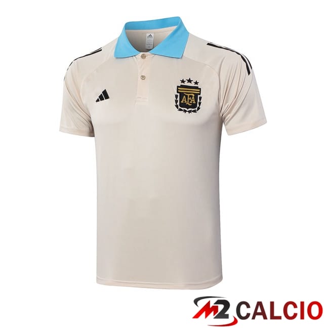 Maglia Polo Argentina Giallo 2024/2025