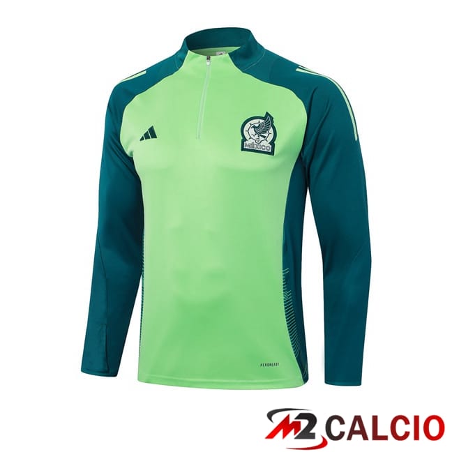 Felpa Allenamento Messico Verde 2024/2025