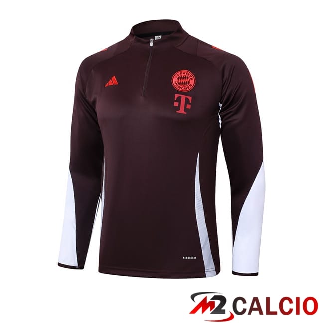 Felpa Allenamento Bayern Monaco Marrone 2024/2025