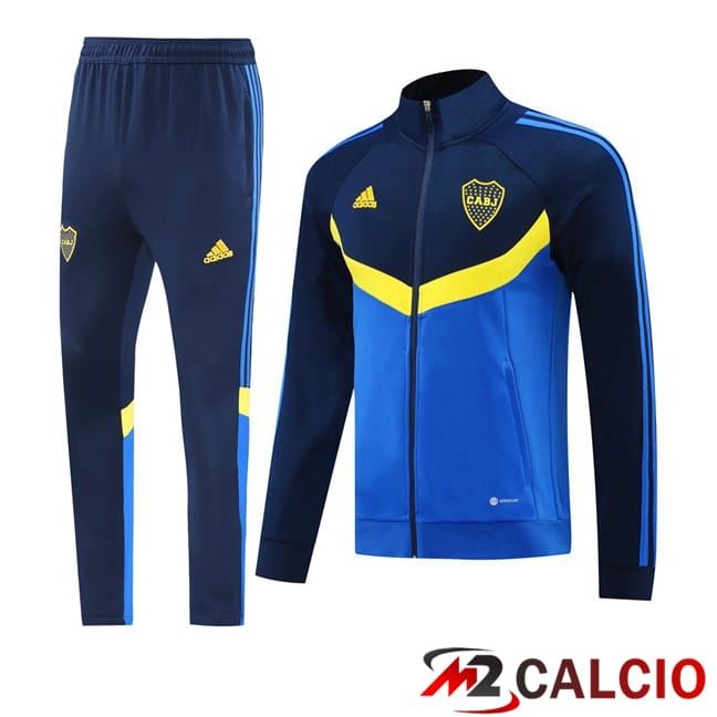 Insieme Tuta Calcio - Giacca Boca Juniors Blu 2024/2025