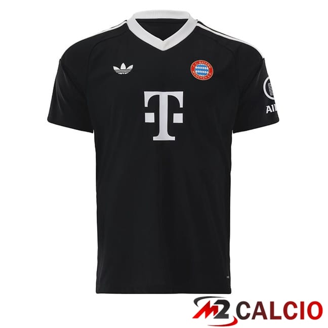 Maglie Calcio Bayern Monaco Portiere Nero 2024/2025