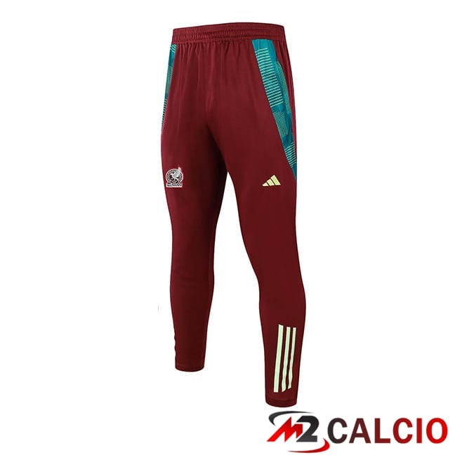 Pantaloni Da Allenamento Messico Rosso 2024/2025