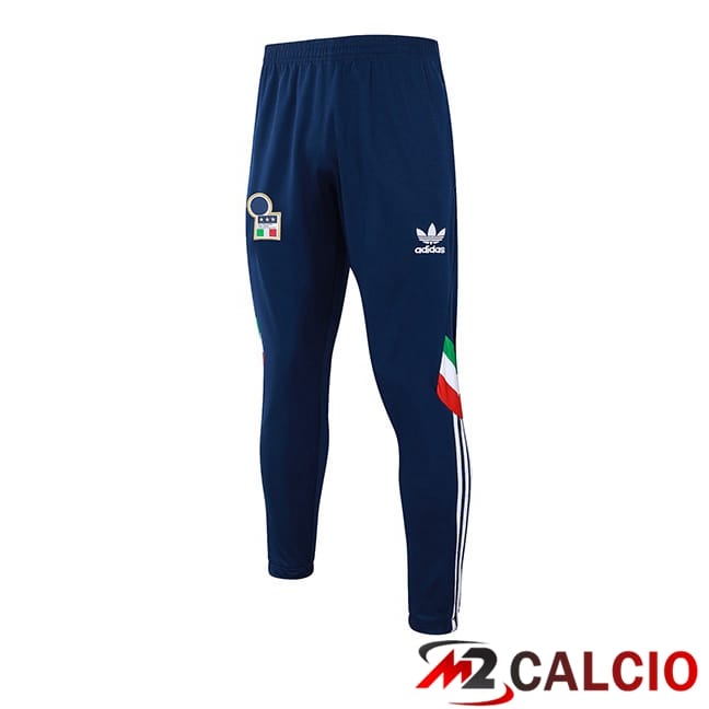 Pantaloni Da Allenamento Italia Blu Reale 2024/2025