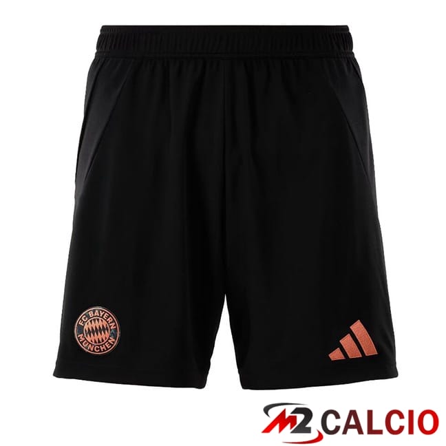 Pantaloncini Calcio Bayern Monaco Seconda Nero 2024/2025