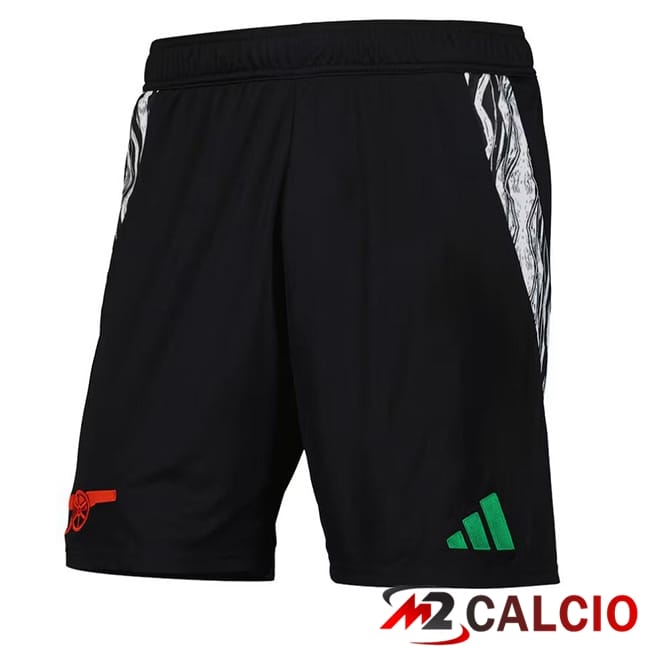 Pantaloncini Calcio Arsenal Seconda Nero 2024/2025