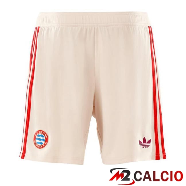 Pantaloncini Calcio Bayern Monaco Terza Giallo 2024/2025