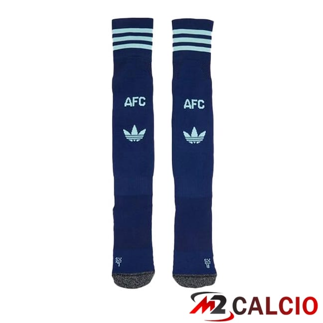Calzini Calcio Arsenal Terza Blu 2024/2025