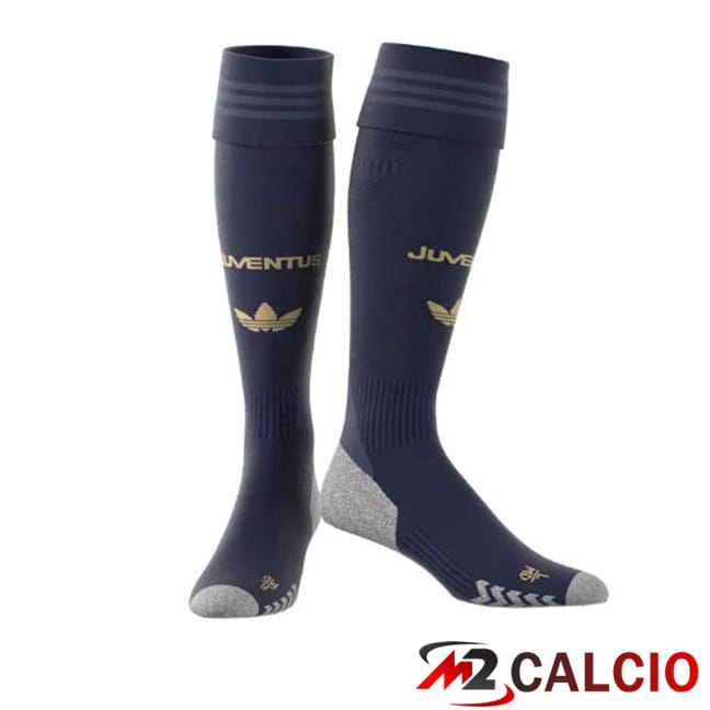 Calzini Calcio Juventus Terza Blu Reale 2024/2025