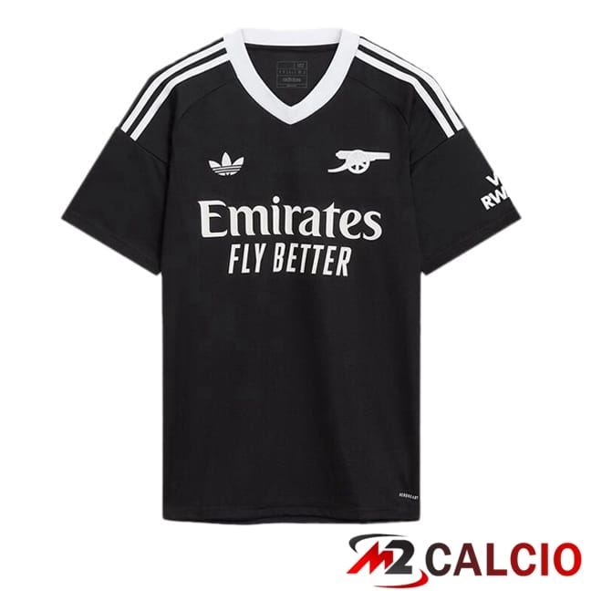 Maglie Calcio Arsenal Portiere Nero 2024/2025