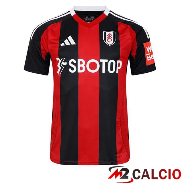 Maglie Calcio Fulham FC Seconda Rosso Nero 2024/2025