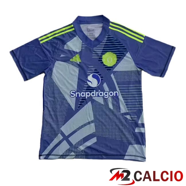 Maglie Calcio Manchester United Portiere Blu 2024/2025