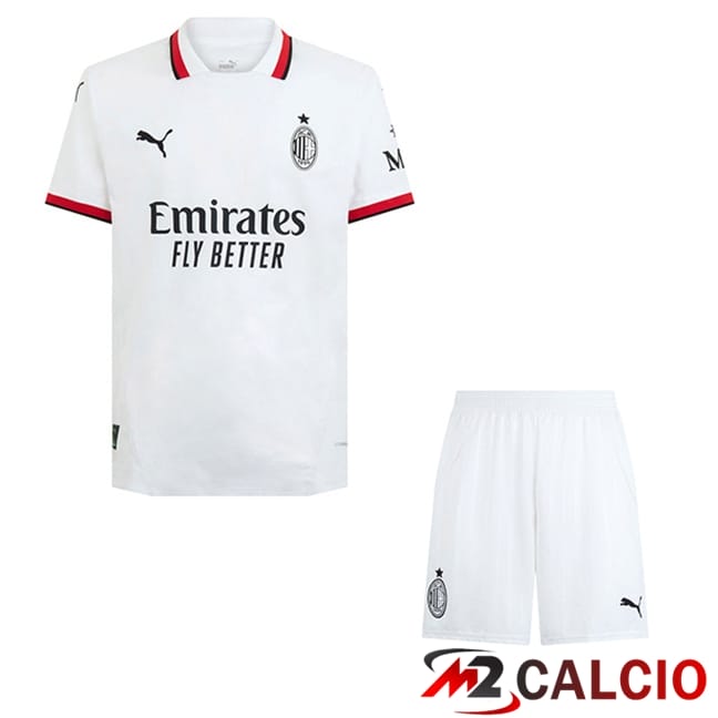 Maglie Calcio AC Milan Bambino Seconda 2024/2025