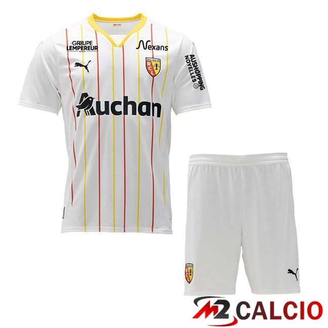 Maglie Calcio RC Lens Bambino Terza Bianco 2024/2025
