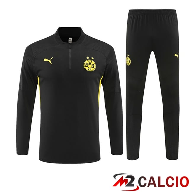 Insieme Tuta Calcio Dortmund BVB Nero 2024/2025