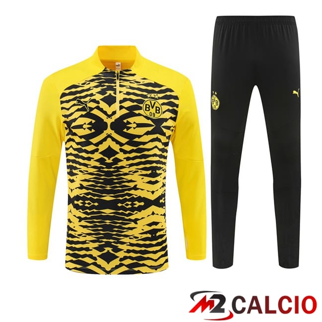 Insieme Tuta Calcio Dortmund BVB Giallo 2024/2025