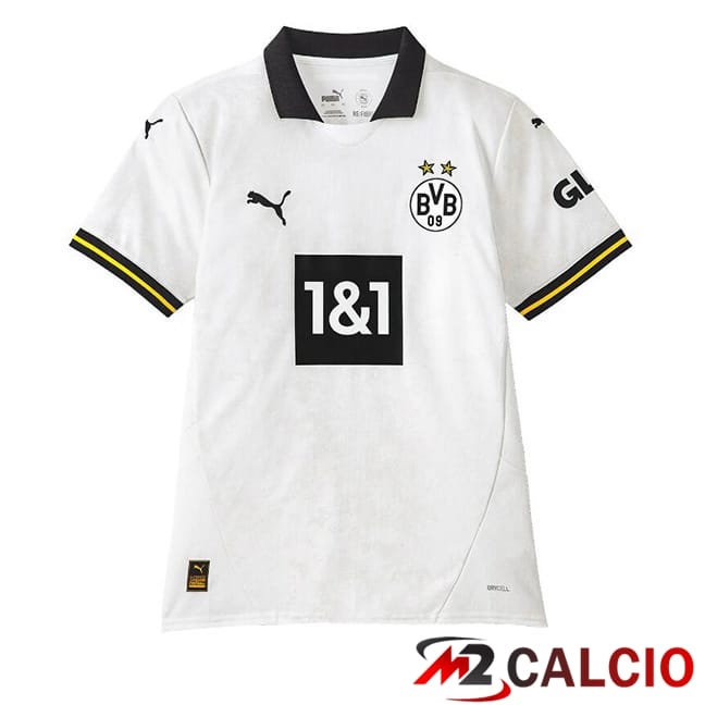 Maglie Calcio Dortmund BVB Seconda Bianco 2024/2025