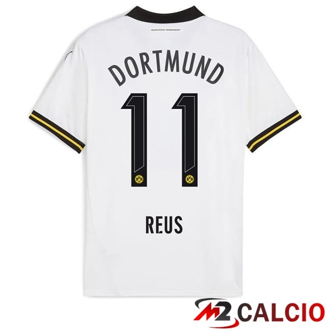 Maglie Calcio Dortmund BVB (Reus 11) Seconda Bianco 2024/2025
