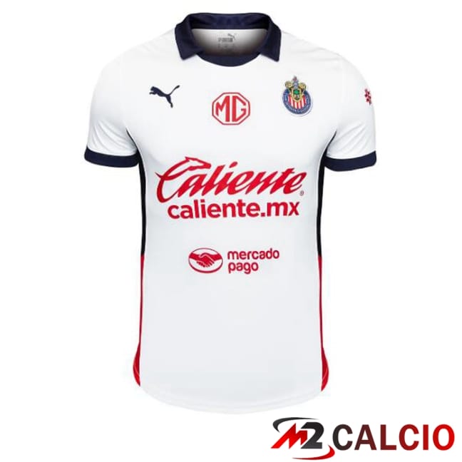 Maglie Calcio CD Guadalajara Seconda Bianco 2024/2025