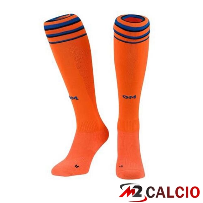 Calzini Calcio Marsiglia OM Terza Arancia 2024/2025