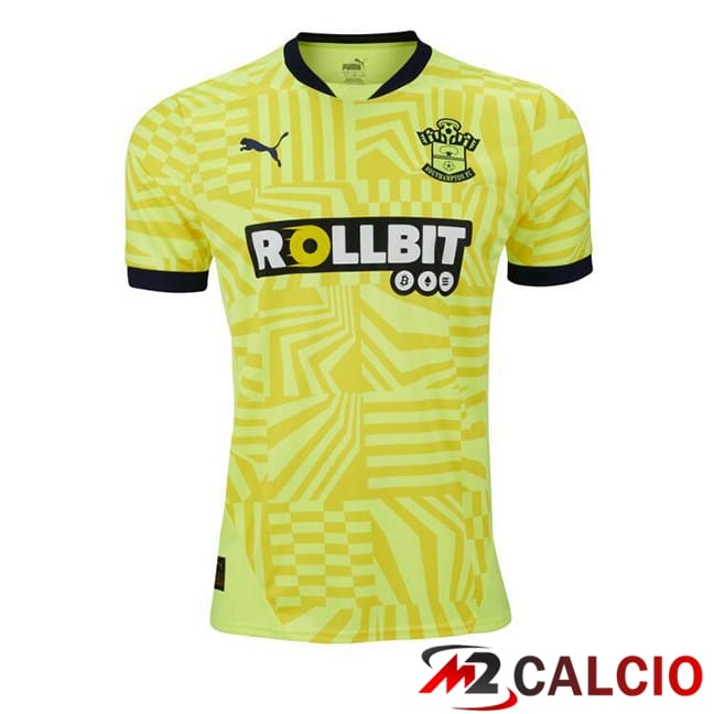 Maglie Calcio Southampton FC Seconda Giallo 2024/2025