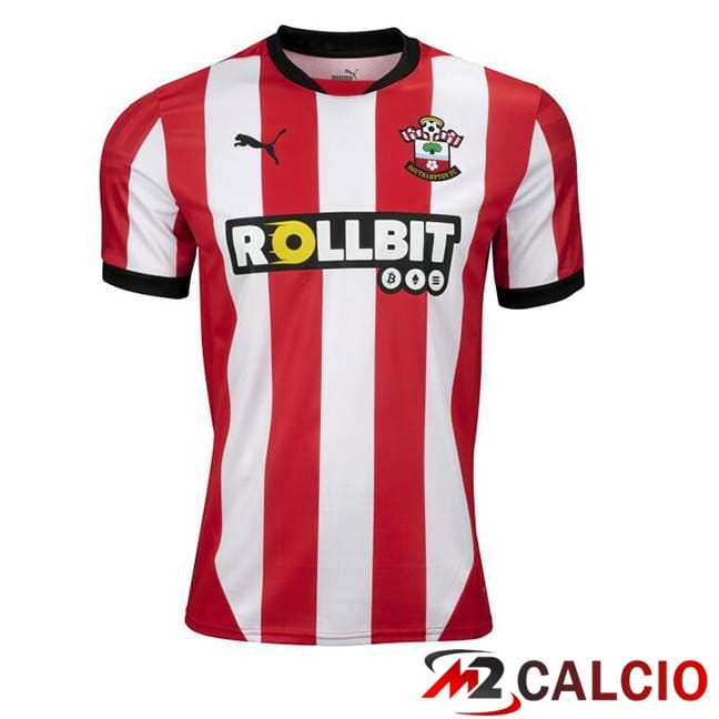 Maglie Calcio Southampton FC Prima Rosso 2024/2025