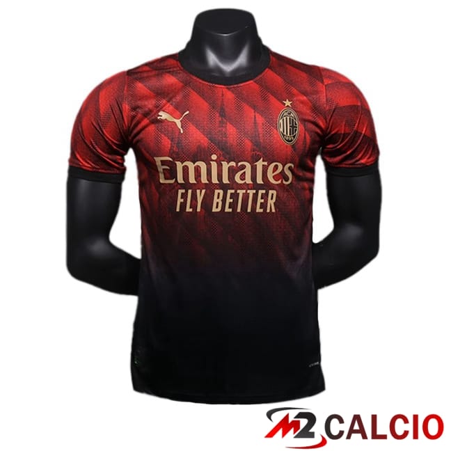Maglie Calcio AC Milan Edizione Speciale Rosso Nero 2024/2025