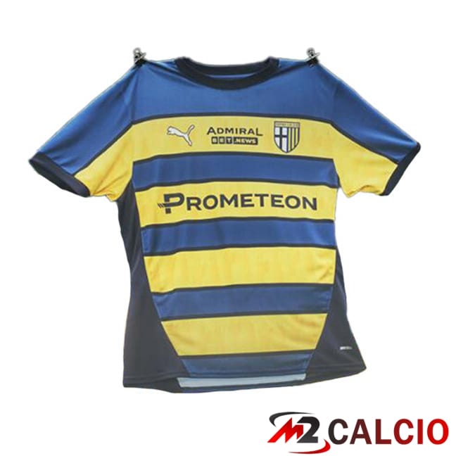 Maglie Calcio Parma Calcio Seconda Giallo Blu 2024/2025