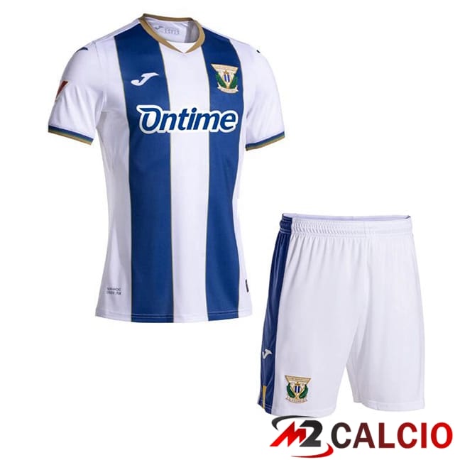 Maglie Calcio CD Leganes Bambino Prima Bianco Blu 2024/2025